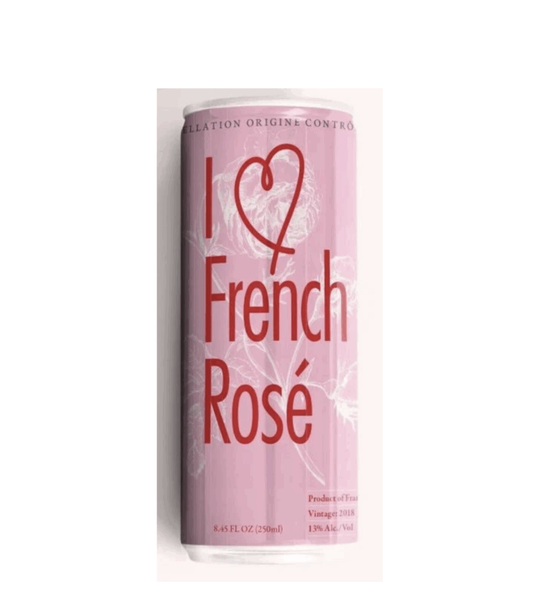 Castelbarry I Love French Rose Cans NV 12/1000