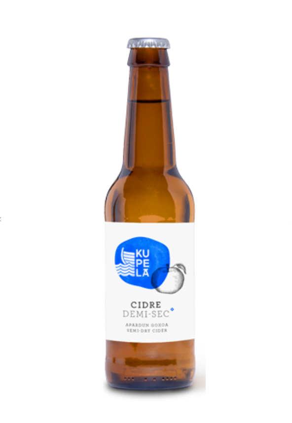 Kupela Sagardoa Basque Demi-sec Cider NV 24/330
